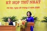 Bà Phùng Thị Hồng Hà tiếp tục làm Chủ tịch HĐND TP Hà Nội