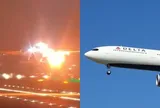 Máy bay bốc cháy khi vừa cất cánh, phi công phải quay đầu hạ cánh khẩn cấp