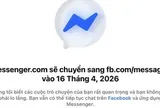 Facebook chính thức đóng cửa Messenger trình duyệt web từ 16-4