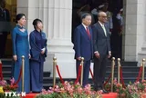 Lễ đón Tổng Bí thư, Chủ tịch nước Tô Lâm và Phu nhân thăm cấp Nhà nước Singapore