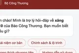 Xăng E10 vừa bán đại trà, Bộ Công Thương lập chatbot giải đáp cho người dân