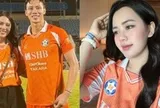 Cam thường bóc nhan sắc hoa khôi ĐH Vinh đi cổ vũ Quế Ngọc Hải vòng cuối V.League 2025/26