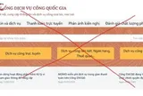 Cảnh báo website giả mạo Cổng Dịch vụ công Quốc gia để lừa đảo
