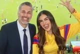 Cô gái bất ngờ hot rần rần ở World Cup, bị nghi là "bạn gái trẻ" của huyền thoại Colombia, sự thật được hé lộ