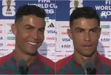 Phản ứng của Ronaldo khi phóng viên xin tăng lương