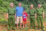 3 giờ tìm kiếm bé trai 8 tuổi ở Hà Nội đi lạc vào khe núi khi tham quan