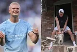 Thú vui độc lạ của thánh meme Haaland: Không đá bóng là đi thư giãn bằng việc bổ củi