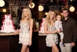 Tiffany Trump khoe ảnh sinh nhật tuổi 33 bên chồng con, chiếc váy bạc lấp lánh chiếm spotlight