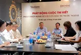 Phát động cuộc thi viết "Phát triển kinh tế có vốn đầu tư nước ngoài"