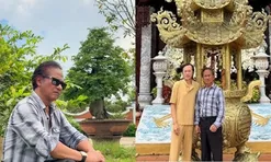 Chế Linh về Việt Nam, thăm nhà thờ Tổ của Hoài Linh và nói 1 điều