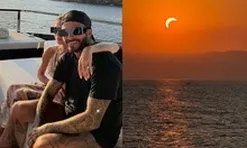 Vợ chồng David Beckham và Victoria hạnh phúc cùng ngắm nhật thực trên du thuyền hơn 560 tỷ đồng