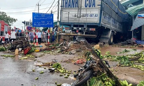 Vụ xe tải lao như "tên bắn" vào chợ: Danh tính 12 người thương vong, có 1 phụ nữ mang thai tử vong