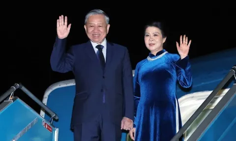 Tổng Bí thư Tô Lâm và Phu nhân lên đường thăm Vương quốc Anh