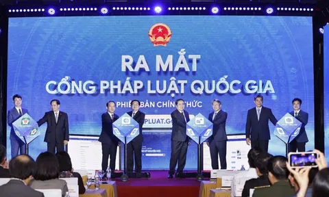 Ra mắt Cổng Pháp luật quốc gia, bước tiến chiến lược cho chuyển đổi số lĩnh vực pháp luật