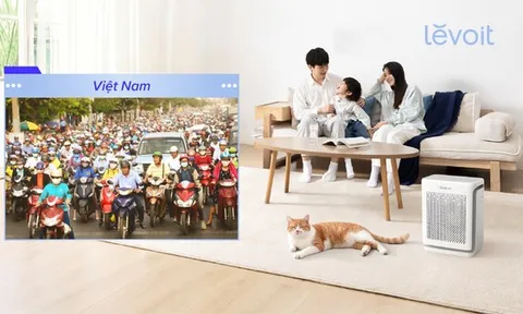 Levoit bảo vệ sức khỏe khỏi ô nhiễm không khí từ đường phố