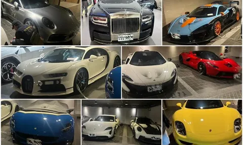 Đài Loan (Trung Quốc) đấu giá dàn siêu xe "thần thú" của tập đoàn Prince Group
