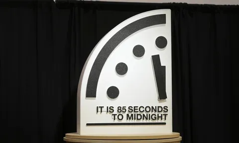 "Đồng hồ Tận thế" tiến sát mốc kỷ lục: Chỉ còn 85 giây đến “nửa đêm”