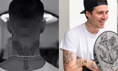 Drama nhà Beckham chưa dừng: Brooklyn Beckham xóa hình xăm cha mẹ, hai em trai lập tức có động thái "dằn mặt" cực gắt