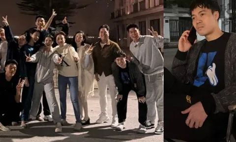 Hoà Minzy tất niên cùng hội Văn Hậu-Hải My tại khu biệt thự sang chảnh, pháo hoa tưng bừng, "chủ nợ" Văn Toàn "đã căng"