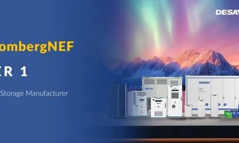 Desay Battery được vinh danh trong Danh sách các công ty lưu trữ năng lượng toàn cầu cấp 1 của BNEF năm thứ tư liên tiếp