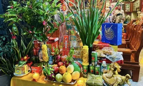 Mâm cúng giao thừa tết Bính Ngọ 2026 trong nhà và ngoài trời chi tiết nhất