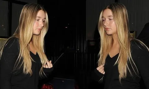 “Cam thường” bắt cận nhan sắc tiểu thư Harper Beckham, biểu cảm buồn bã giữa drama gia đình gây chú ý