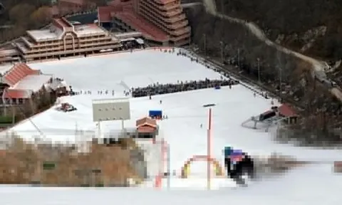 Khu trượt tuyết 'đẳng cấp thế giới' của Triều Tiên