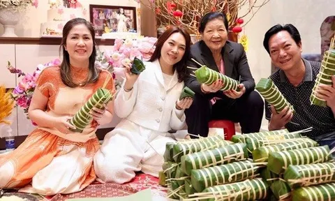 Mỹ Tâm đón anh chị ở nước ngoài về ăn Tết