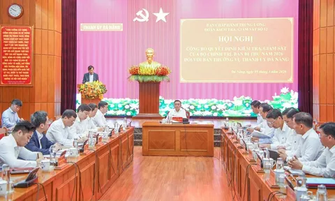 Bộ Chính trị công bố quyết định kiểm tra, giám sát Ban Thường vụ Thành ủy Đà Nẵng