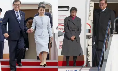 Những đôi “trai tài gái sắc” trên chính trường Nhật Bản, Thủ tướng Sanae Takaichi ở hạng cao