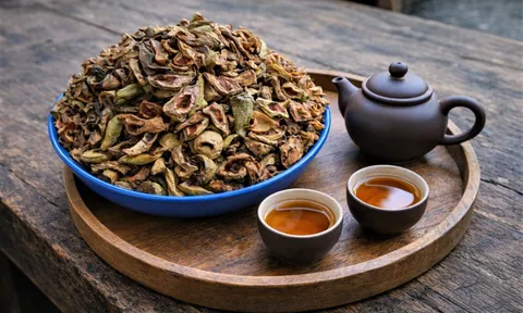 Uống trà trâu cổ làm “khổ” quý ông