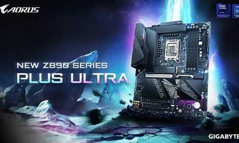GIGABYTE ra mắt dòng Bo mạch chủ Z890 Plus Series hỗ trợ bộ xử lý Intel® Core™ Ultra 200S Plus và công nghệ CQDIMM