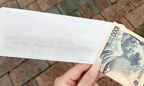 Tờ 1.000 yen đi xe buýt khiến khách Trung Quốc suýt khóc ở Nhật Bản