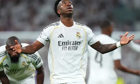 Vinicius lại tỏa sáng, Real hiên ngang vào vòng 1/8 Champions League