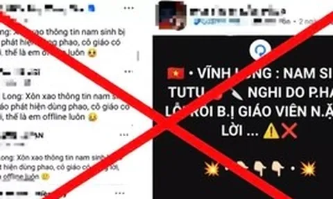 Công an Vĩnh Long bác thông tin nam sinh tự tử vì bị phát hiện dùng phao thi