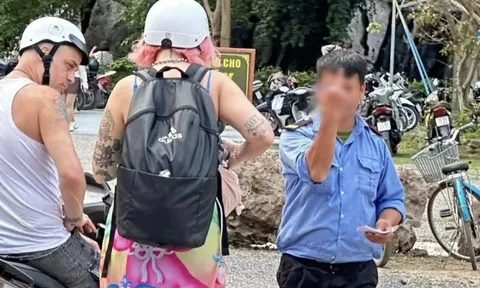 Xác minh bảo vệ Tuyệt Tịnh Cốc ứng xử thiếu chuẩn mực với du khách