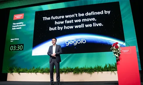 Gogoro, công ty dẫn đầu về hoán đổi pin của Đài Loan mở ra kỷ nguyên mới cho di chuyển đô thị tại Tuần lễ Phát triển Bền vững Châu Á của The Economist