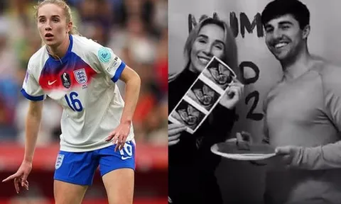 Nữ thần bóng đá và bạn trai cầu thủ thông báo sảy mất con đầu lòng, chia sẻ xót xa gây bão MXH