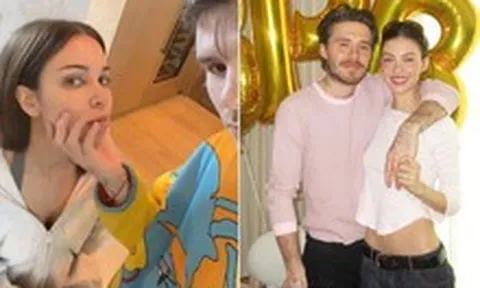 Con trai Beckham "đá đểu" chị dâu xuất thân nhà tỷ phú