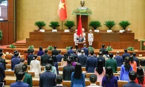 Lễ tuyên thệ nhậm chức của Chủ tịch Quốc hội khóa XVI Trần Thanh Mẫn