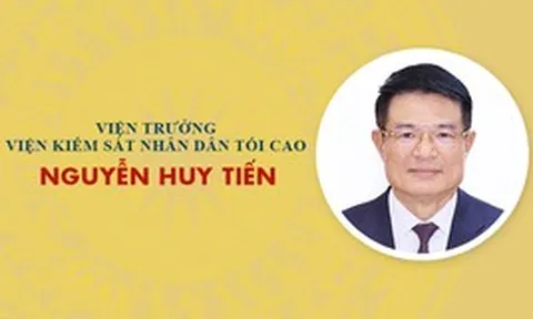 Infographic: Sự nghiệp Viện trưởng VKSND Tối cao Nguyễn Huy Tiến