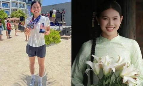 Ánh Viên khoe chân dài thẳng tắp, mặt mộc vẫn chiếm spotlight, khuấy đảo Maldives