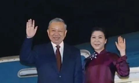 Tổng Bí thư, Chủ tịch nước Tô Lâm và Phu nhân lên đường thăm cấp Nhà nước tới Trung Quốc