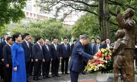 Tổng Bí thư, Chủ tịch nước Tô Lâm thăm di tích 
Khu học xá Trung ương, Trung Quốc