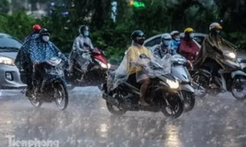 Miền Bắc tiếp tục mưa dông