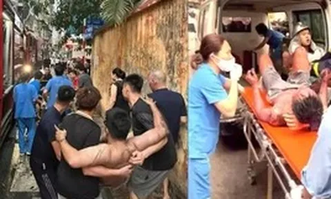 Cháy nhà trong ngõ sâu ở Ba Đình, 3 người thoát nạn