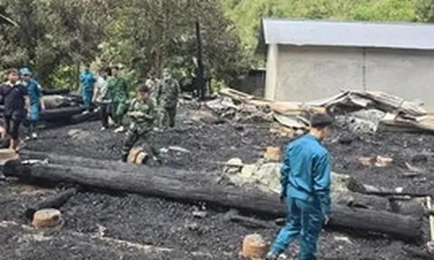 Cháy nhà sàn tại Lai Châu khiến 3 trẻ nhỏ tử vong