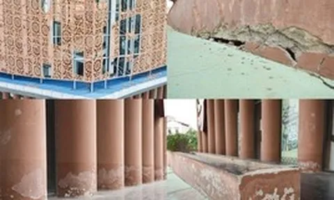 Cảnh xập xệ, nhếch nhác tại Nhà hát Dân ca quan họ Bắc Ninh