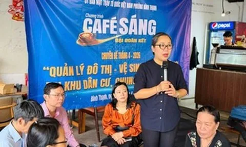 Người dân cùng bàn chuyện quản lý đô thị: Cách làm hay từ một phường ở TPHCM