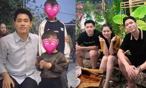 Đình Bắc về quê nghỉ lễ, hội ngộ vợ chồng Quế Ngọc Hải